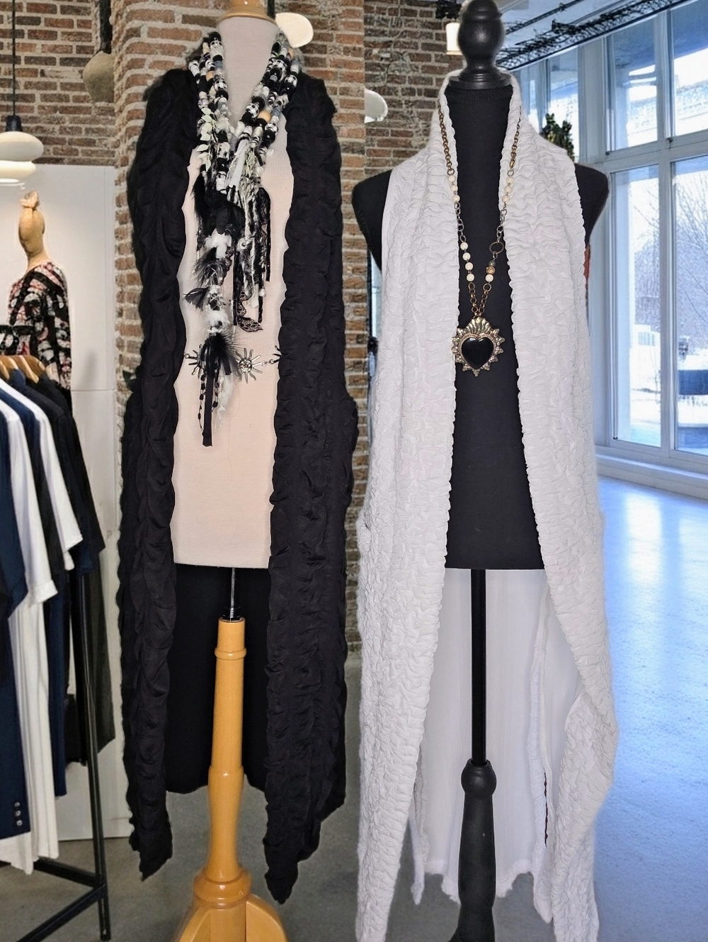 Krystal Alyce THE LUMINARY Cape | White Heavy Jersey Frequency-Wear